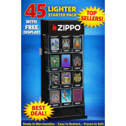 Zippo Starter Pack with Free Display