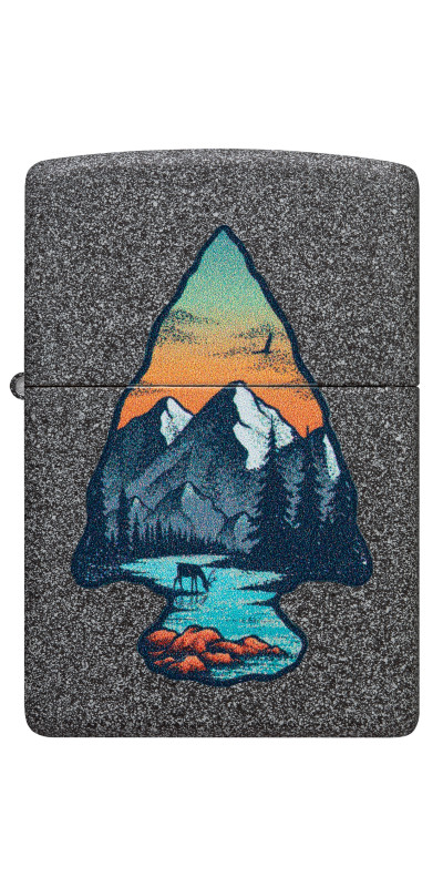 Zippo Mountain Design