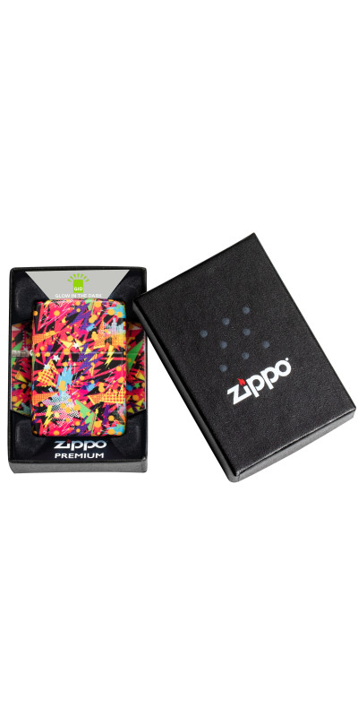 Zippo Glow in the Dark Retro Design