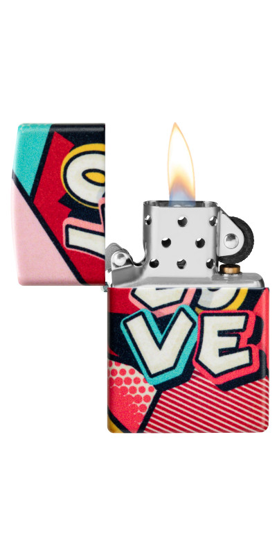 Love Wrap Design Zippo