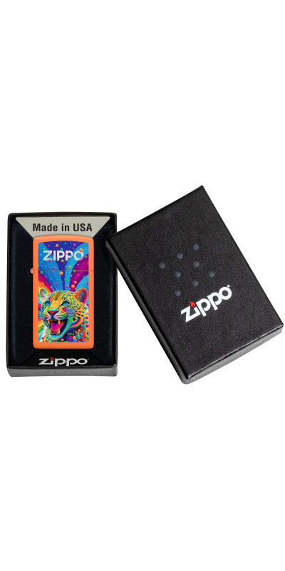 Zippo Leopard Zippo Slim Design