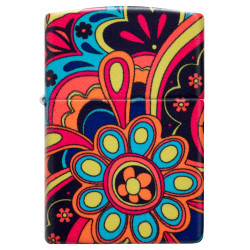 Zippo Flower Power Design Wrap