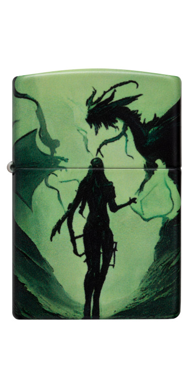 Zippo Dragon glow in the Dark Design
