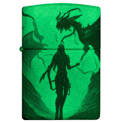Zippo Dragon glow in the Dark Design