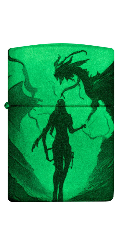 Zippo Dragon glow in the Dark Design