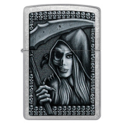 Grim Reaper Girl Zippo Grim Reaper Girl Zippo