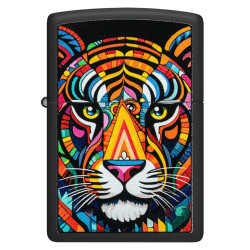 Colorful Tiger Design Colorful Tiger Design