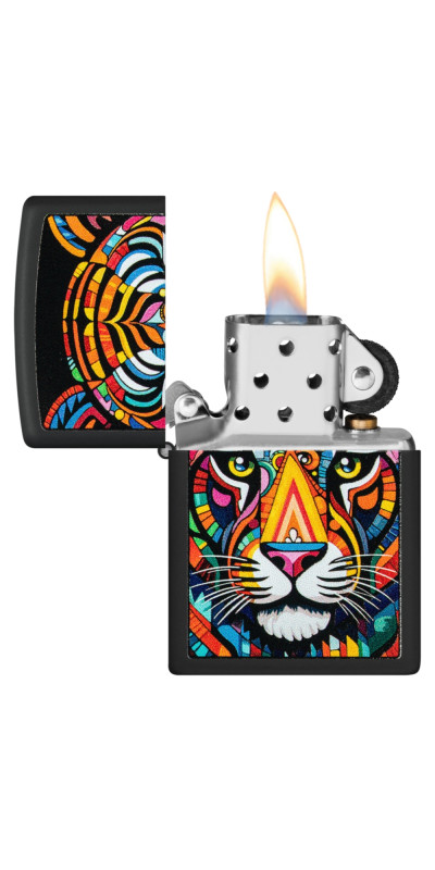 Colorful Tiger Design