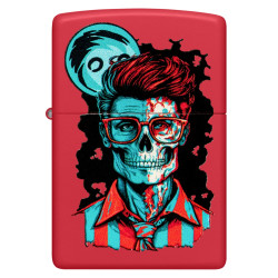 Zippo Zombie Skull Design