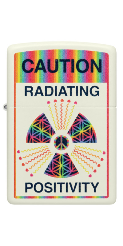 Radiating Positivity Glow-in-the-Dark Zippo