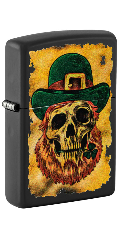 Leprechan Skull Zippo