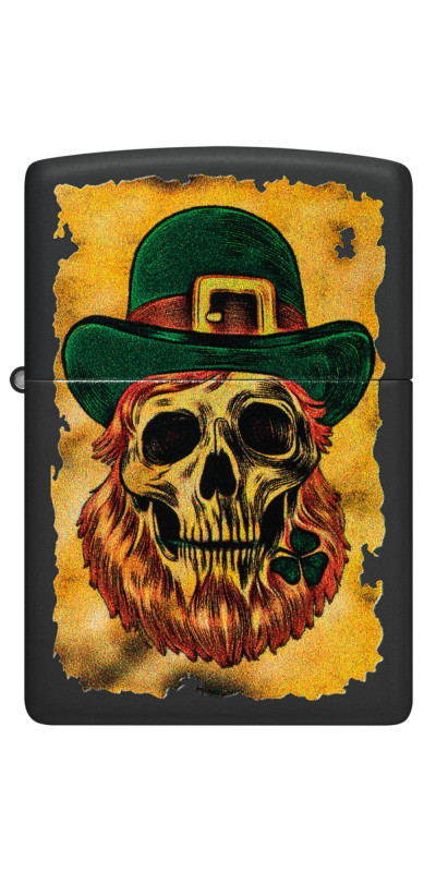 Leprechan Skull Zippo