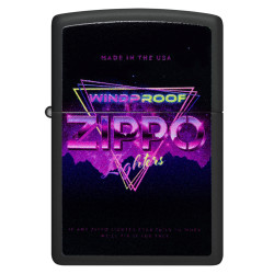 Black Matte Windproof Zippo Black Matte Windproof Zippo