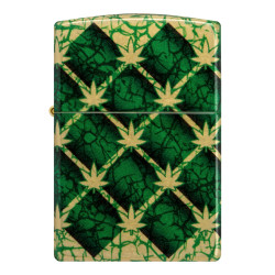 Zippo Diamond Leaf Wrap Design