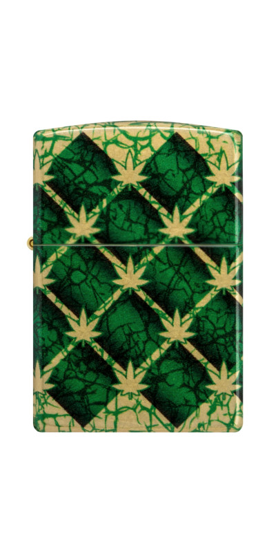 Zippo Diamond Leaf Wrap Design