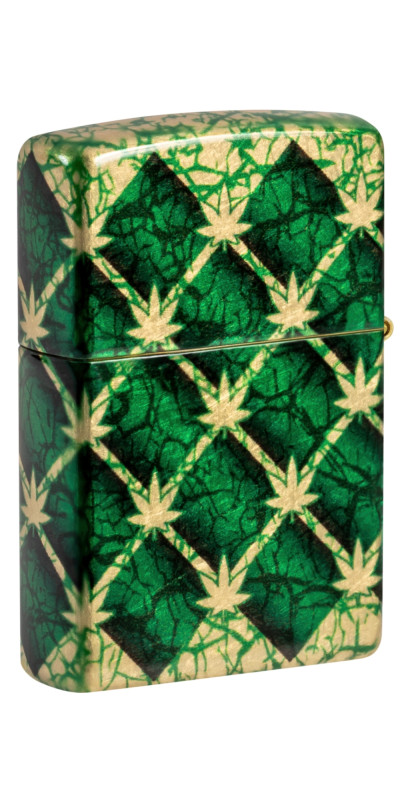 Zippo Diamond Leaf Wrap Design