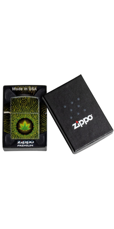 Leaf Vibe Wrap Zippo