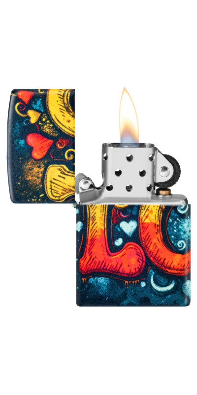 Love Wrap Design Zippo