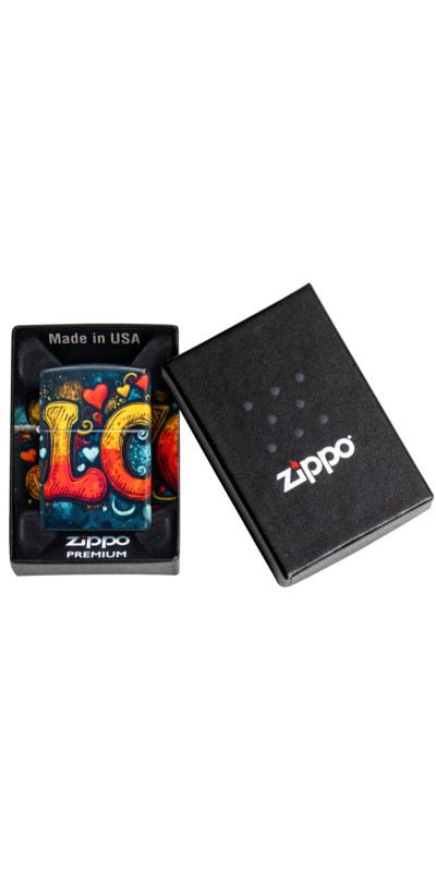 Love Wrap Design Zippo