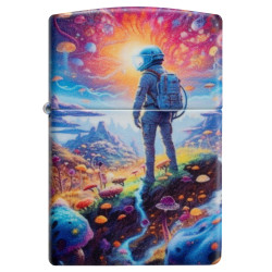 Zippo Space Mushroom Forest Design
