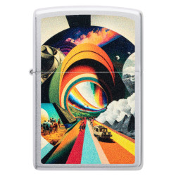 Zippo Psychedelic Travel Design