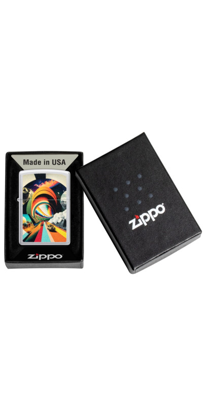 Zippo Psychedelic Travel Design