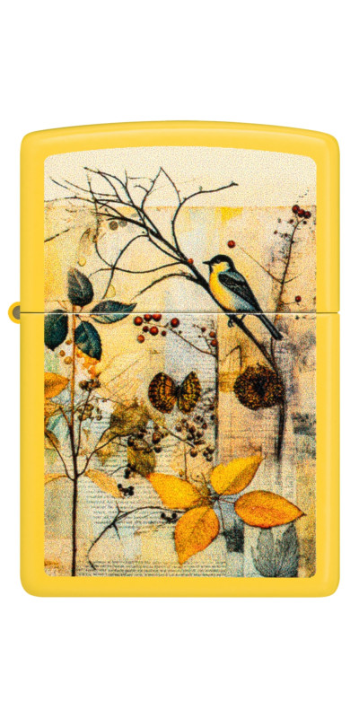 Zippo Vintage Bird Design