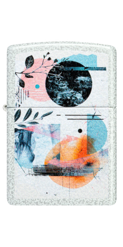 Zippo Abstract Design