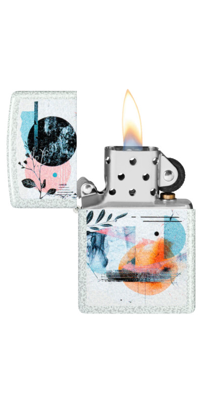 Zippo Abstract Design