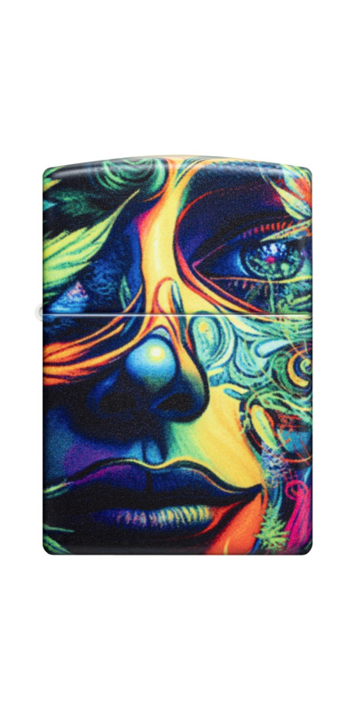 Woman Leaf Wrap Zippo