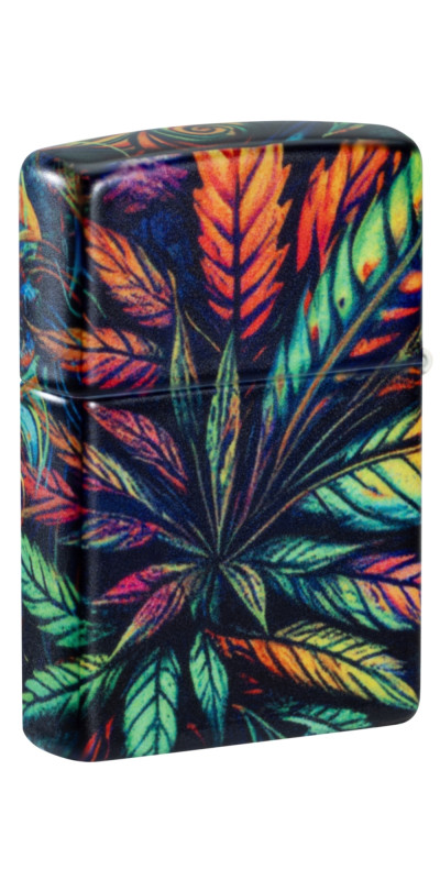 Woman Leaf Wrap Zippo