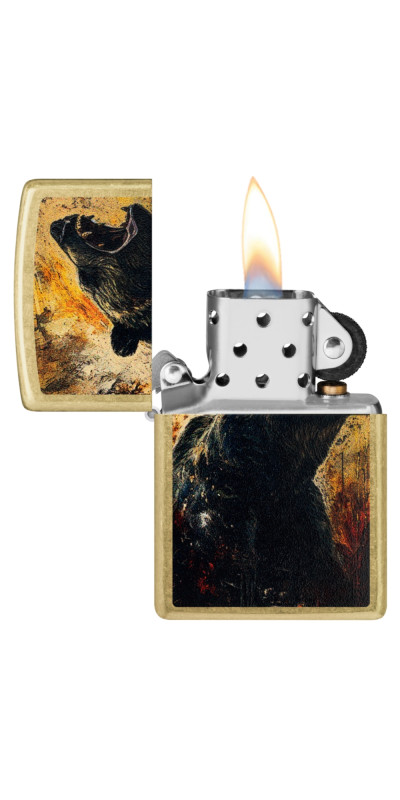 Zippo Grizzly Bear