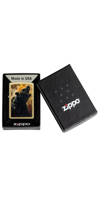 Zippo Grizzly Bear