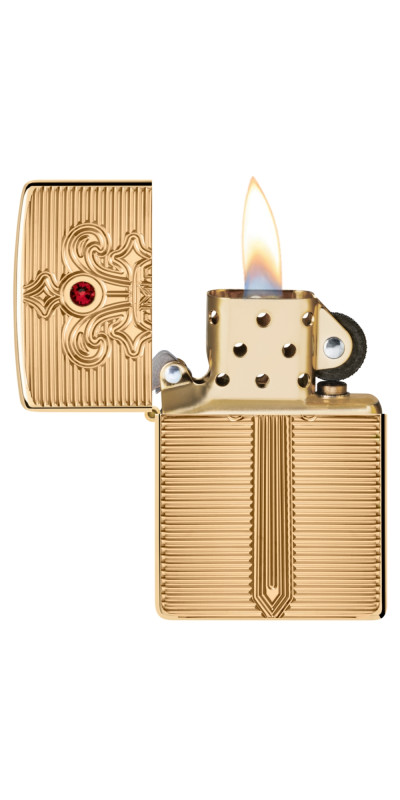 Zippo Carved Crystal Sword