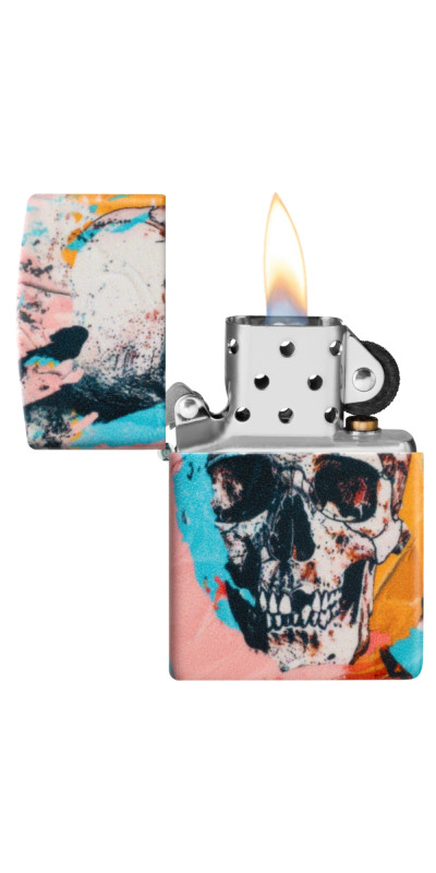 Zippo Wrap Skull