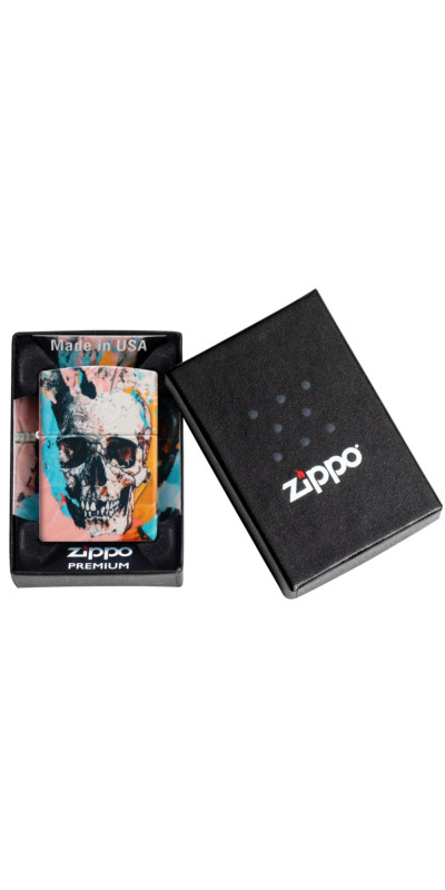 Zippo Wrap Skull