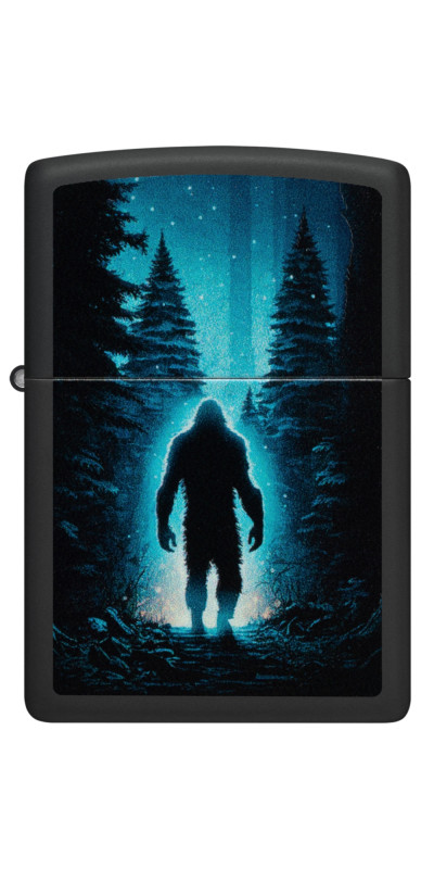 Zippo Night Bigfoot Blacklight Reactive