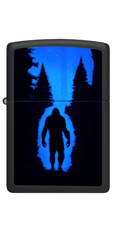Zippo Night Bigfoot Blacklight Reactive