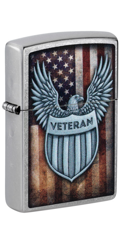 Veteran Shield Zippo Lighter