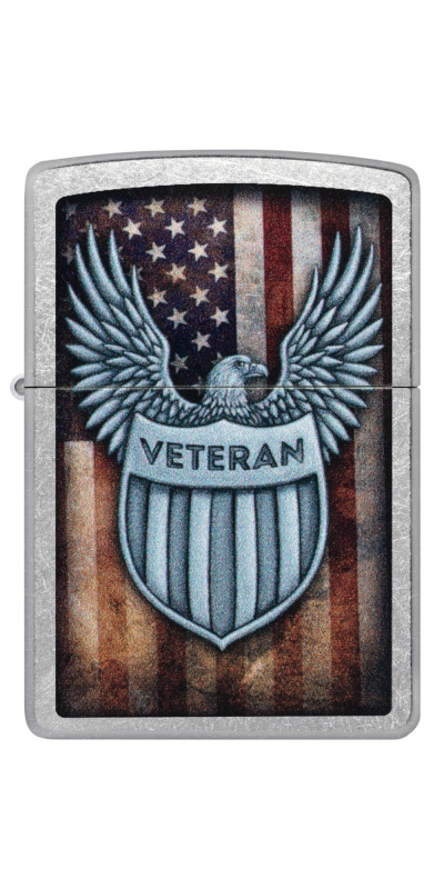 Veteran Shield Zippo Lighter