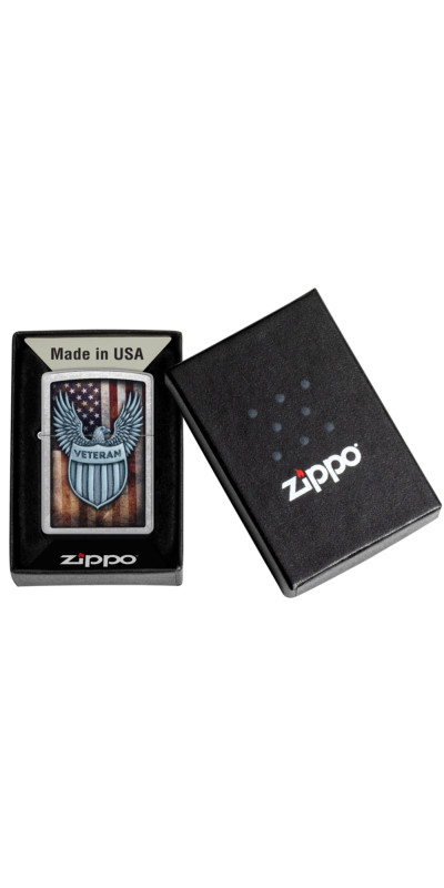 Veteran Shield Zippo Lighter