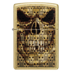 Zippo Pattern Skull Design