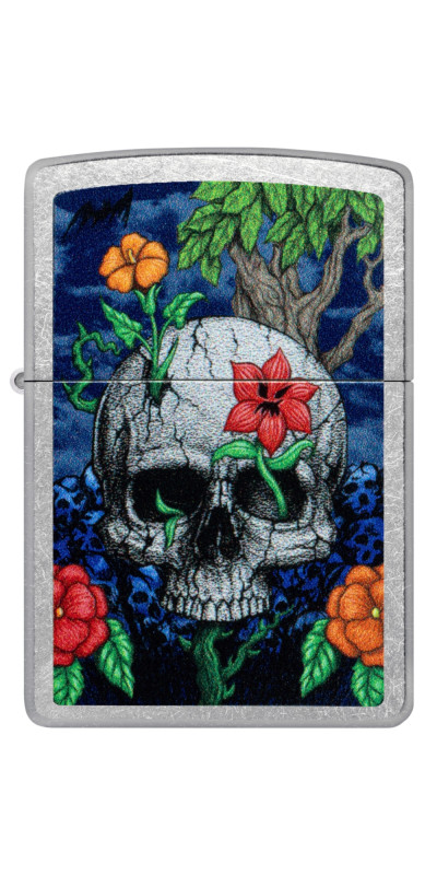 Zippo Skull Design