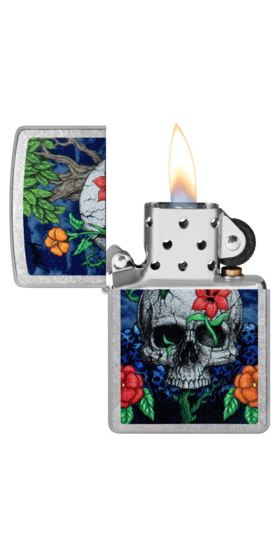 Zippo Skull Design