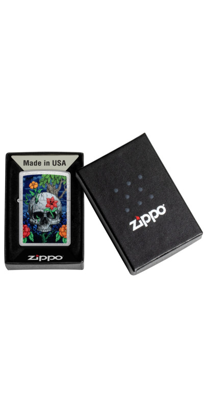 Zippo Skull Design
