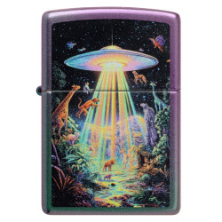Zippo UFO Abduction Design