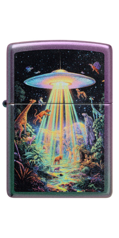 Zippo UFO Abduction Design