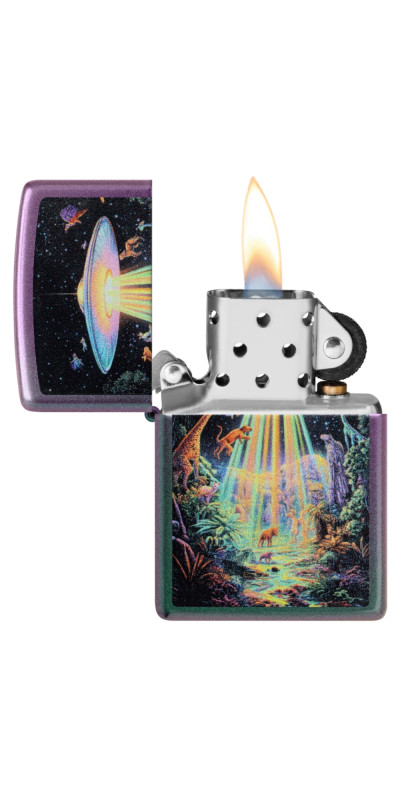 Zippo UFO Abduction Design