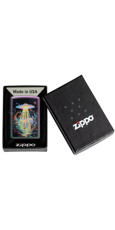 Zippo UFO Abduction Design