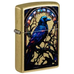 Blackbird Raven Window Zippo Lighter Blackbird Raven Window Zippo Lighter